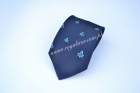 Masonic tie with square, compass & G.