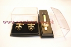 Cuff Links and tie Clips sq & c